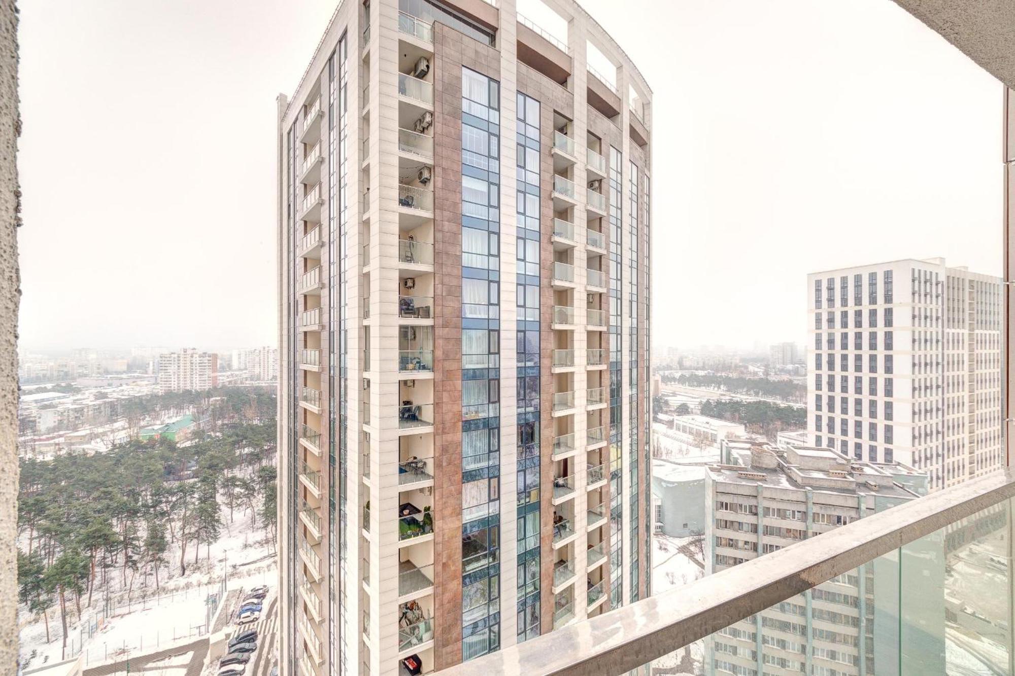 Apartment Voskresenska 18 , Парковые Озера Kiev Chambre photo